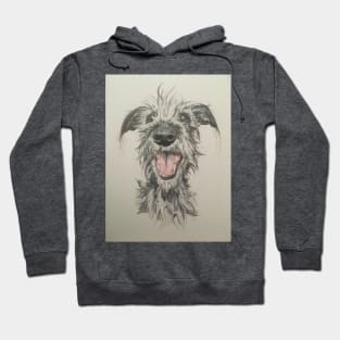 Scruffy Lurcher Hoodie